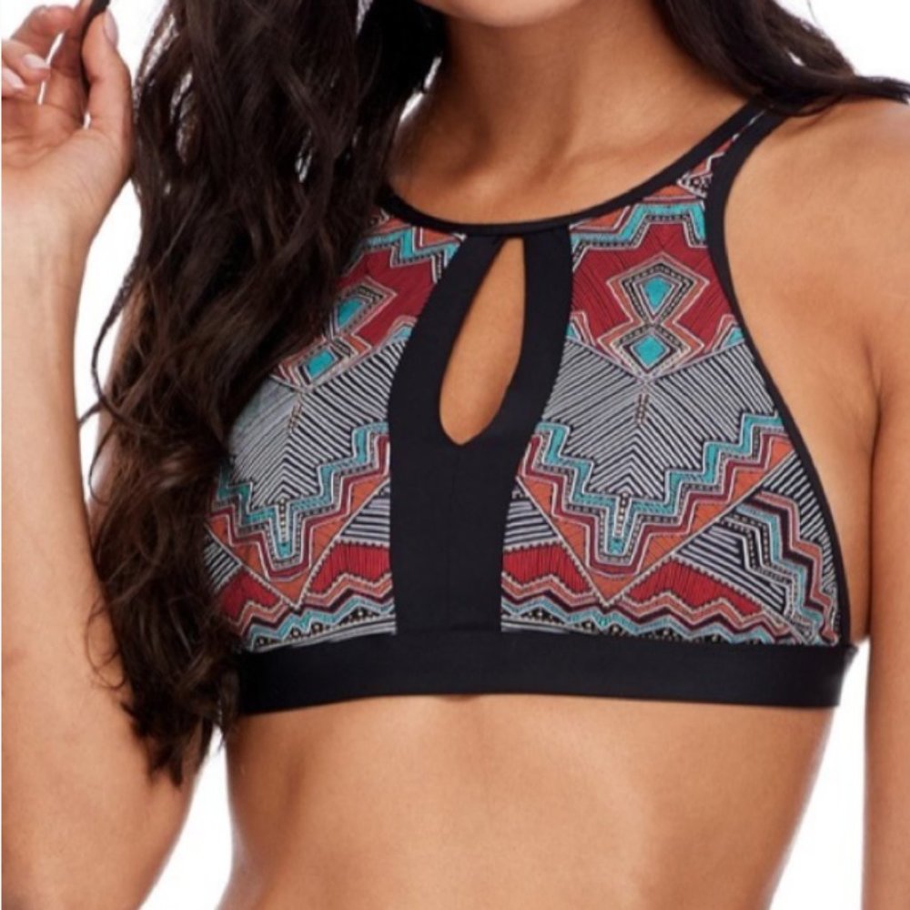 Skye Swimwear Mercedes High Neck Bikini Yop